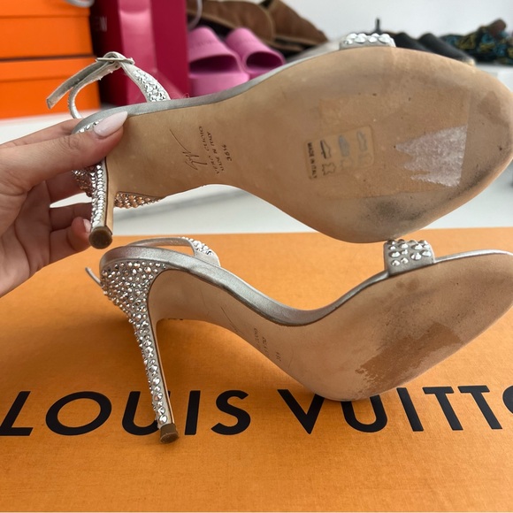 Giuseppe Zanotti crystal heels sling back - Picture 5 of 6
